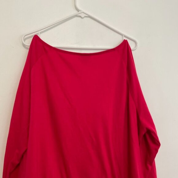 TORRID 2 Plus Size Off Shoulder Lt Weight French Terry Embroidered Sweatshirt 2X - Picture 13 of 14